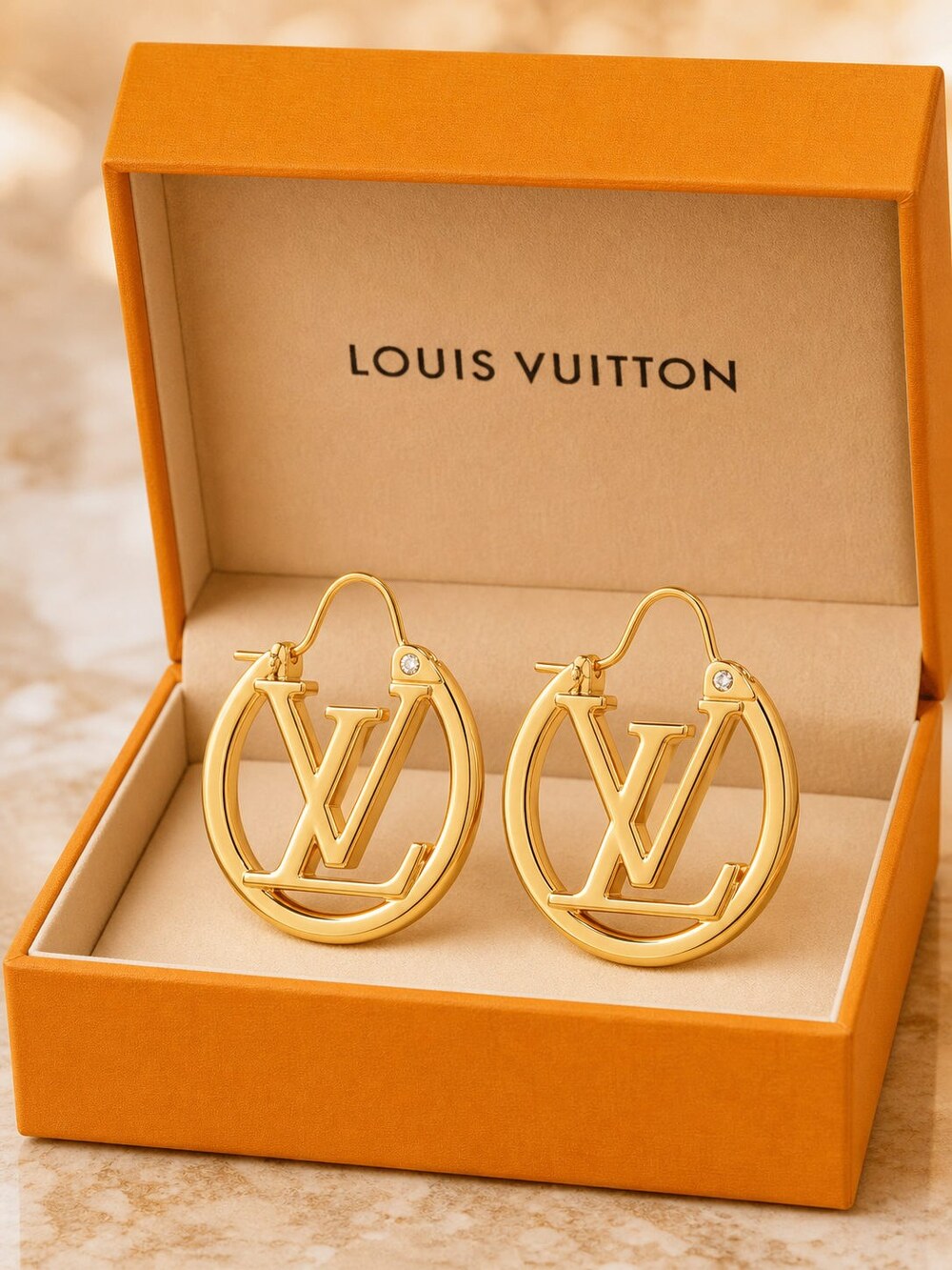 Louis Vuitton Signature Earrings Style 1 | New with Box